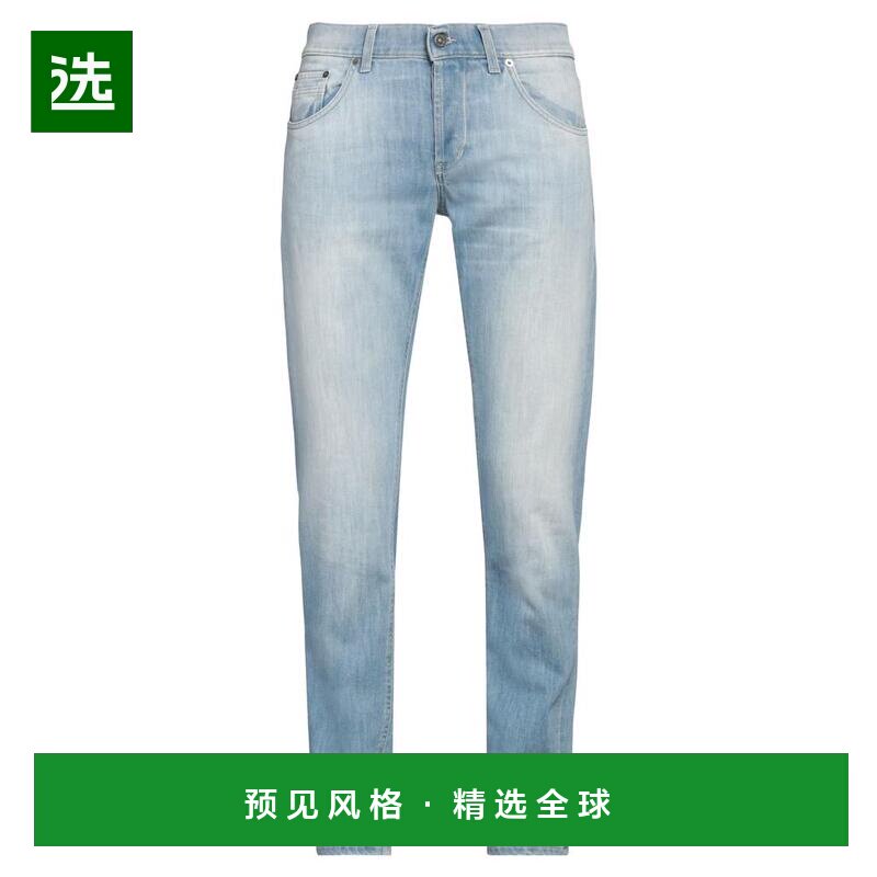 1h可退 【美国直邮】dondup 男装牛仔裤 RITCHIE 紧身款 低腰设计