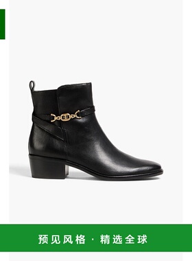 1h可退 香港直邮SAM EDELMAN 山姆爱德曼 女士 精饰皮质短靴 I819