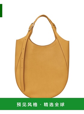 1h可退 欧洲直邮LONGCHAMP珑骧 女士棕黄色Le Foulonné XL 手提