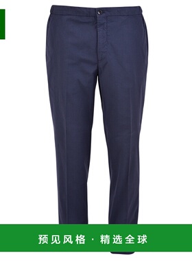 1h可退 香港直邮Incotex 男士 长裤 1WT64T60213820 blue蓝色 舒