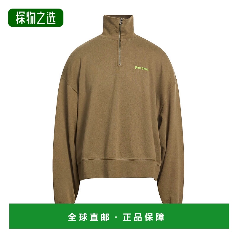 香港直邮Palm Angels 棕榈天使 男士 卫衣 green绿色 舒适时尚