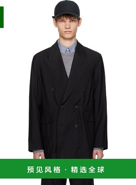1h可退 香港直邮Our Legacy 男士 黑色 Sharp DB 西装外套 M4220S