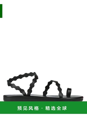 1h可退 香港直邮Ancient Greek Sandals 女士 人字拖 black黑色