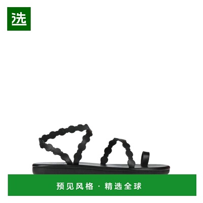 1h可退 香港直邮Ancient Greek Sandals 女士 人字拖 black黑色
