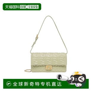 长款 香港直邮Fendi 8M0498AAJD新款 Baguette 手包 链条长方形钱包