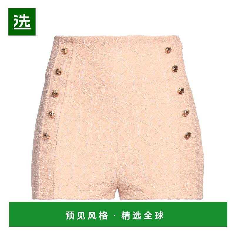 1h可退 香港直邮Elisabetta Franchi 女士 短裤 pink粉色 舒适时,女装/女士精品,休闲裤,淘宝优惠券,粉丝福利购,淘宝优惠卷