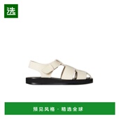 F1203L129 1h可退 beige米色 女士 渔夫皮质凉鞋 香港直邮The Row