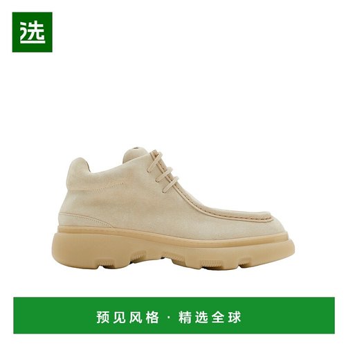 香港直邮Burberry 系带中帮商务休闲鞋男鞋博柏利运动鞋 80800421