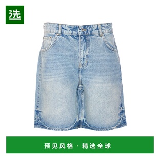 香港直邮Represent 男士短裤 MLM6103825 AW2025 蓝色 Denim R13