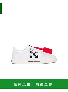 香港直邮off-white 男士 白色 New Low Vulcanized Canvas 运动鞋