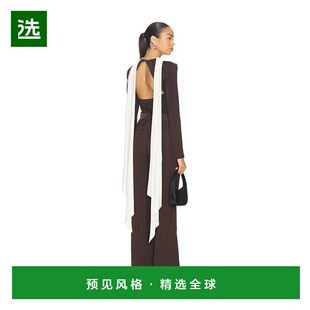 1h可退 香港直邮ROTATE BIRGER CHRISTENSEN 女士 长袖围巾领上衣