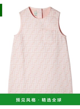 香港直邮Fendi 牛仔无袖连衣裙 JFB807AUKT