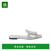 Double 香港直邮SANTONI buck SS2022 银色 女士凉鞋 59892PLPD52