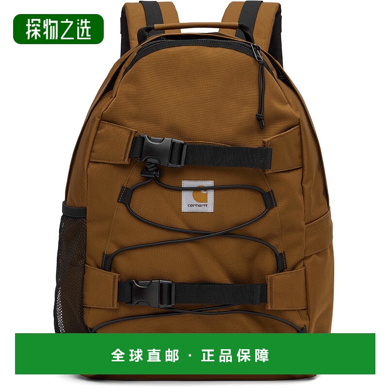 香港直邮CARHARTT WIP 女士 棕色 Kickflip 双肩包 I031468HZXX