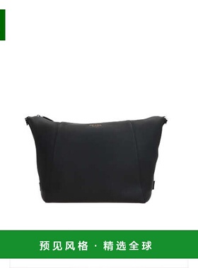 1h可退 香港直邮Prada 普拉达 男士 黑色皮革斜挎包 2VH177V新款