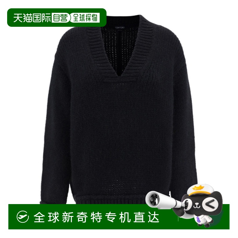 香港直邮Tom Ford V领毛衣 MAK1258YAX588针