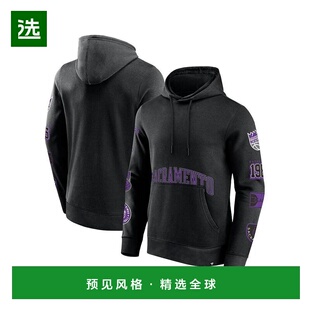 1h可退 【美国直邮】Fanatics 男士黑色萨克拉门托国王队主场套头
