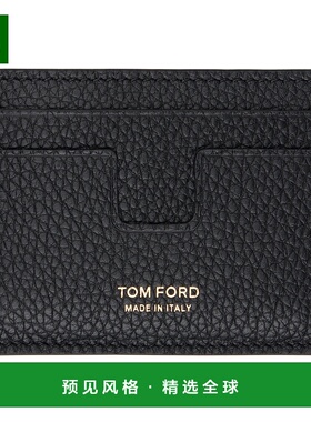 1h可退 香港直邮Tom Ford 汤姆·福特 男士 黑色 Grain Leather C