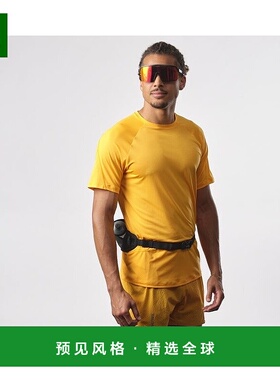 欧洲直邮Salomon萨洛蒙 ACTIVE BOTTLE系列男女通用黑色聚酯腰包