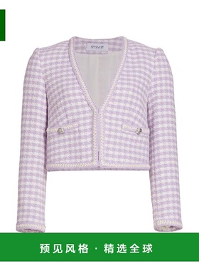 【美国直邮】Derek Lam 10 Crosby|Astrid V 领短款夹克