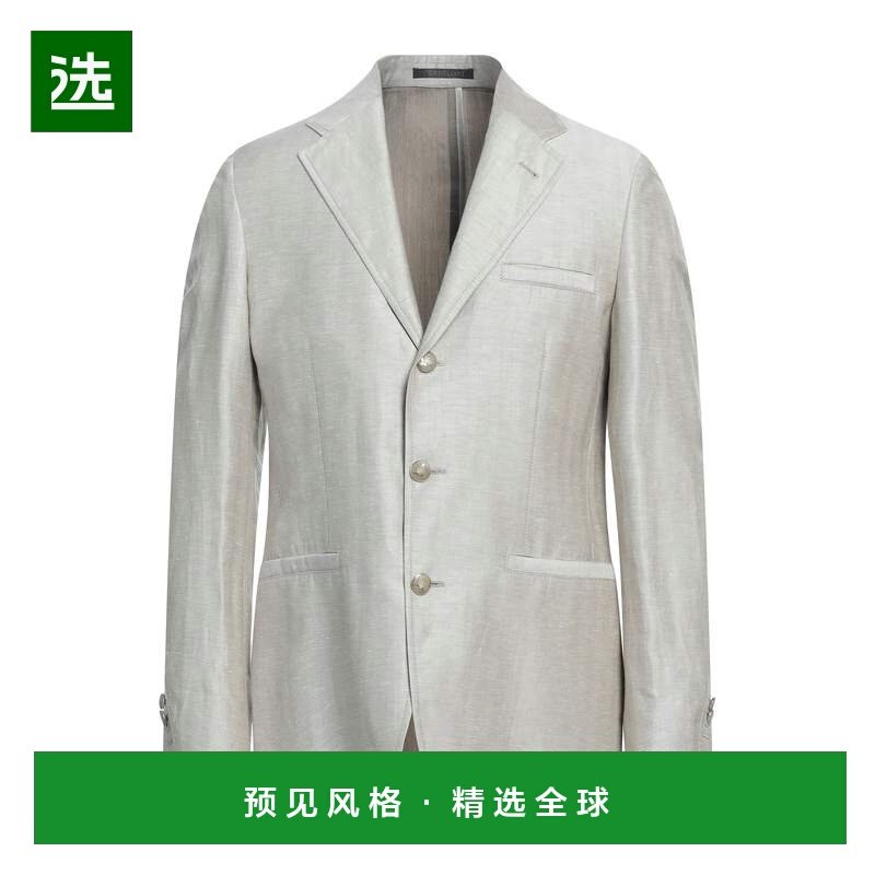 1h可退 香港直邮Corneliani 克莱利亚尼 男士 西装外套 beige米色,男装,商务正装西服,淘宝优惠券,粉丝福利购,淘宝优惠卷