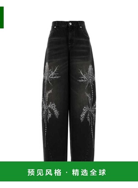 香港直邮BLUMARINE 女士牛仔裤 4J122AN0990 AW2025 黑色