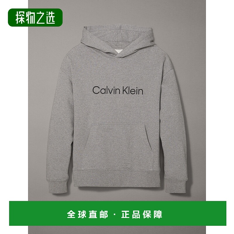 香港直邮Calvin Klein 卡尔文·克莱恩 男士 徽標連帽衫 LV140HM2