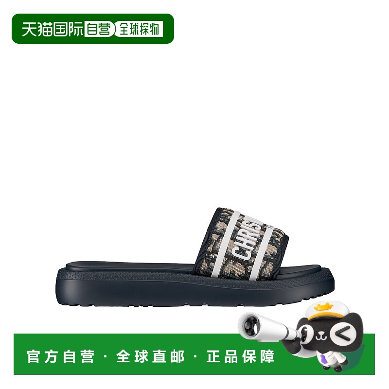 香港直邮Dior 露趾拖鞋 KCO387OLF一脚蹬