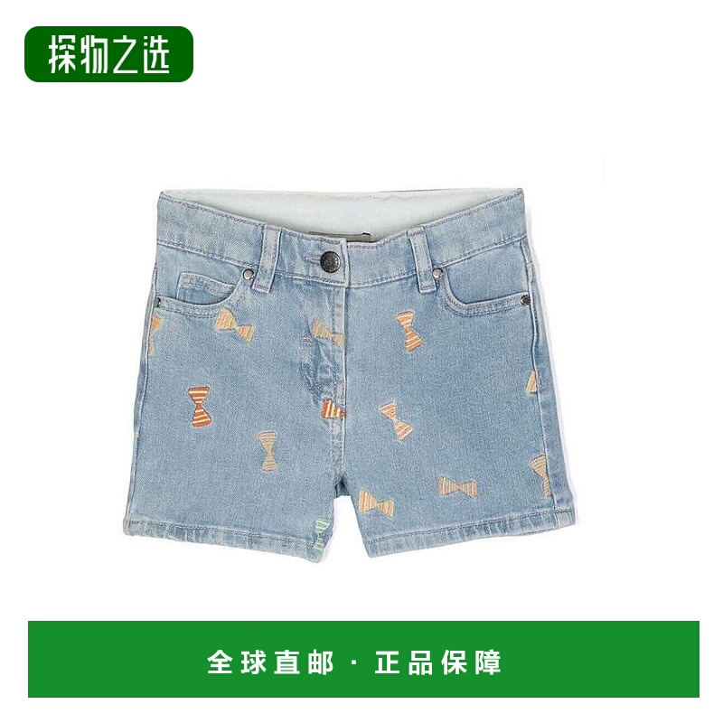 1h可退 欧洲直邮STELLA McCARTNEY KIDS 女士短裤TU6D29Z1584601E