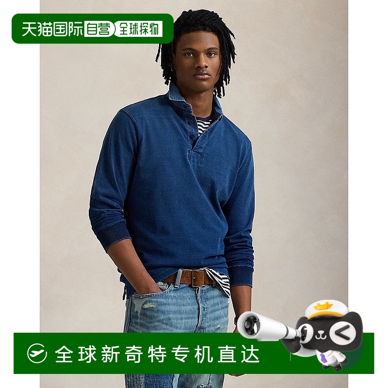 欧洲直邮RALPH LAUREN拉夫劳伦 Polo经典版型靛蓝色