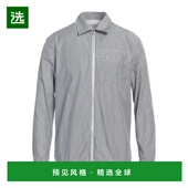 意 条纹衬衫 美国直邮 1h可退 型 dunhill 常规版 棉 男装 100