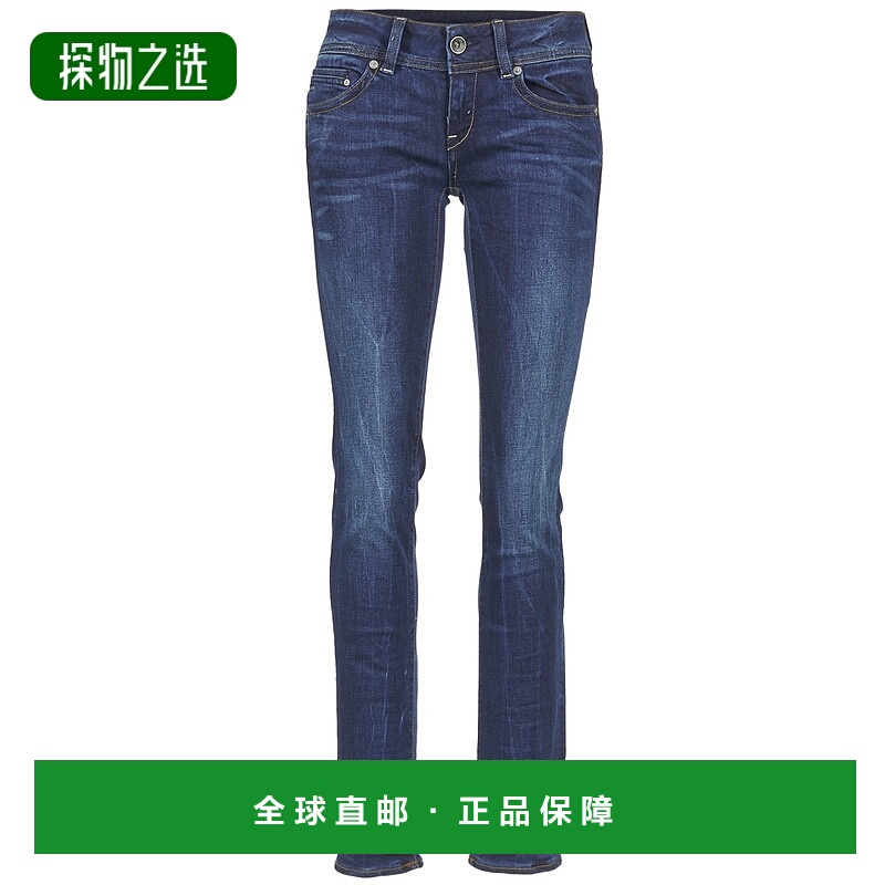 欧洲直邮G-Star Raw 女士 MIDGE SADDLE MID STRAIGHT 牛仔裤 蓝