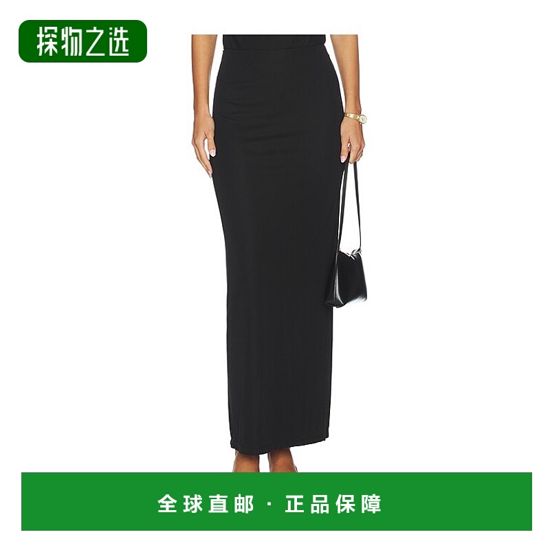 香港直邮ANINE BING 女士 Lynn 半身裙 A0411279 black黑色 舒适