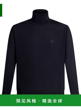 欧洲直邮ETRO 男士针织毛衣MRKF0067AL257B0665羊毛高领长袖