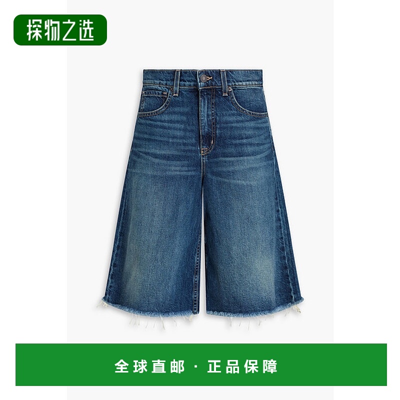 香港直邮NILI LOTAN 女士 Alona 牛仔短裤 12971W1451SIMONWASH