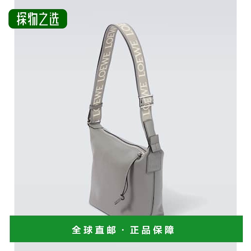 香港直邮LOEWE 罗意威 男士 Cubi 小号皮革斜挎包
