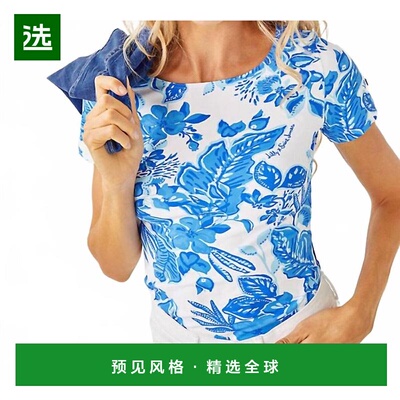 【美国直邮】lilly pulitzer 女士 衬衫 【付后1h可退】短袖上衣