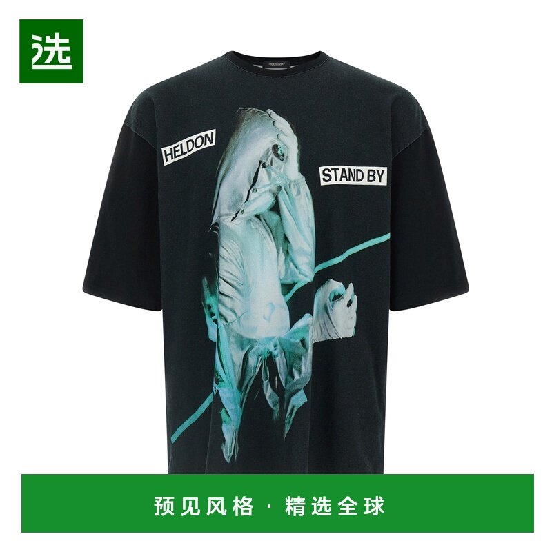 香港直邮UNDERCOVER 男士T恤 UC2E4813BLACK AW2025 黑色 Uc2E481,男装,T恤,淘宝优惠券,粉丝福利购,淘宝优惠卷