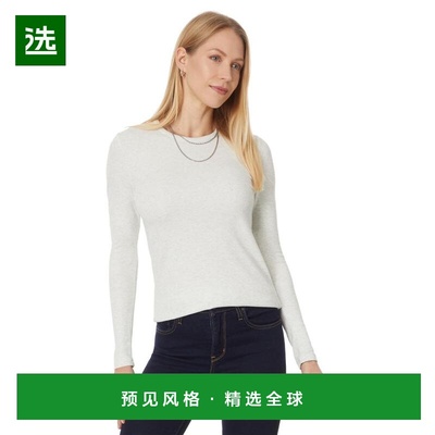 1h可退 【美国直邮】Splendid Isabella Shimmer 女士长袖T恤 时