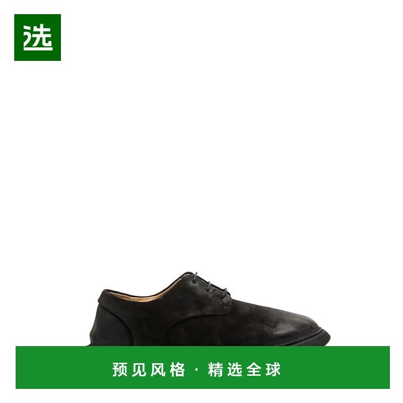 1h可退 香港直邮marsell 男士 圆头德比鞋 MM4645P024 black黑色,流行男鞋,休闲皮鞋,淘宝优惠券,粉丝福利购,淘宝优惠卷