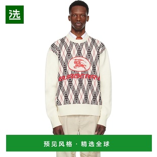 男士 巴宝莉 灰白色 Argyle Wool 1h可退 Check 香港直邮Burberry