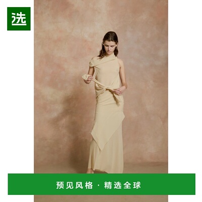 1h可退 香港直邮CORTANA 女士 Trouble浅褐色真丝上衣 A0531BEIGE