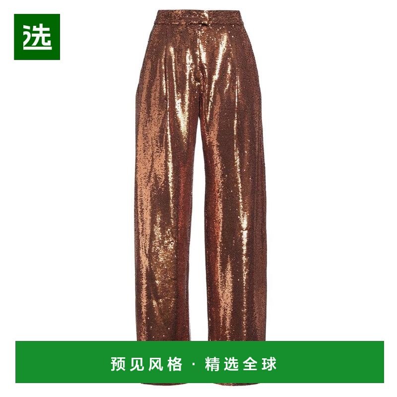 1h可退 【美国直邮】MOMONÍ 女士阔腿休闲裤 100 涤纶 高腰设计,女装/女士精品,休闲裤,淘宝优惠券,粉丝福利购,淘宝优惠卷