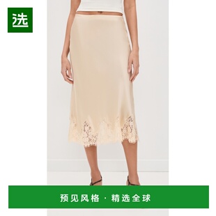 1h可退 香港直邮REFORMATION 女士 Carolina 真丝半身裙