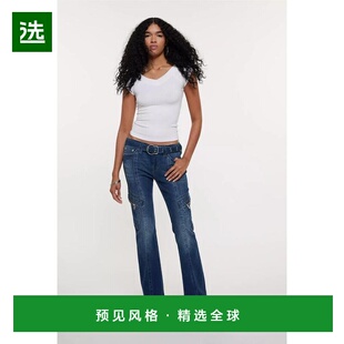 1h可退 【美国直邮】true religion 女士 牛仔裤潮牌 时尚休闲百