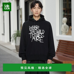 1h可退 香港直邮Sacai 男士 黑色 Where The Wild Things Are 系