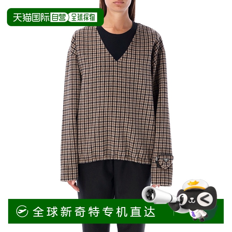 【99新未使用】欧洲直邮Prada/普拉达 女士 针织衫 外穿保暖柔软