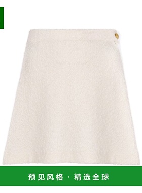 香港直邮Dior 喇叭形绵羊毛迷你半身裙包臀裙A字裙 454J03AM709