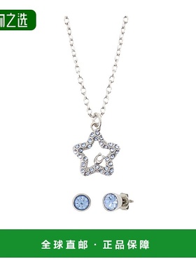 香港直邮Coach 项链耳环套装 493577RHO400