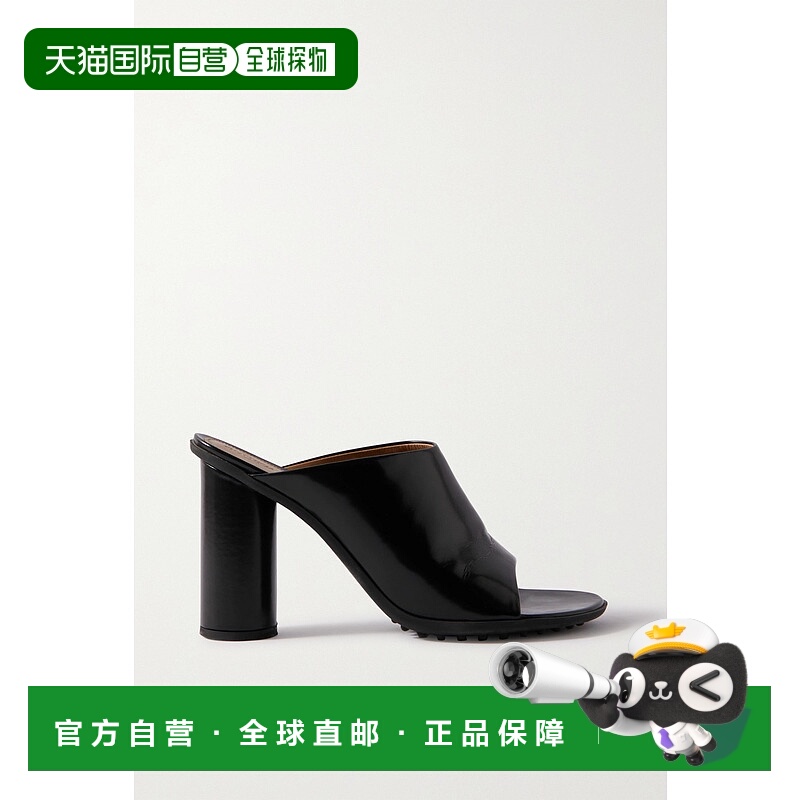 1h可退 香港直邮Bottega Veneta 葆蝶家 女士 Atomic 漆皮穆勒鞋